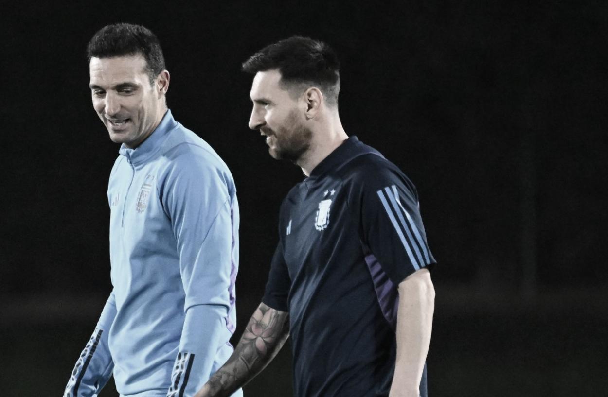 Scaloni y Messi sueñan con volver al triunfo | Foto: Argentina