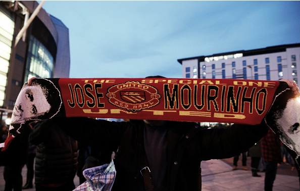 The latest mercahndise on offer at Old trafford (Photo: Alex Livesey / Getty Images)
