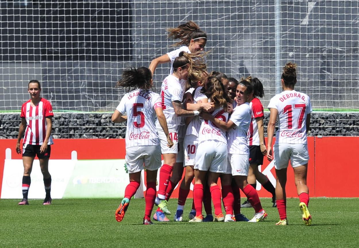 Celebración de un gol por parte del Sevilla / Foto: SevillaFC