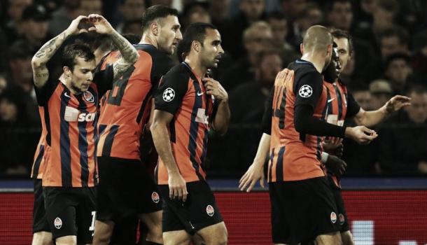 Imagen del encuentro de ida | Foto: Shakhtar