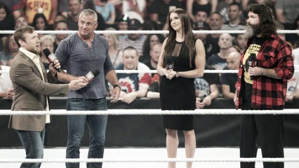 All four authority figures of RAW and SmackDown Live (image: ewrestling.news)