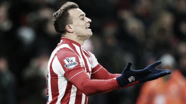 Xherdan Shaqiri has scored three goals and assisted five in 23 Premier League appearances this season. | Photo: Getty Images