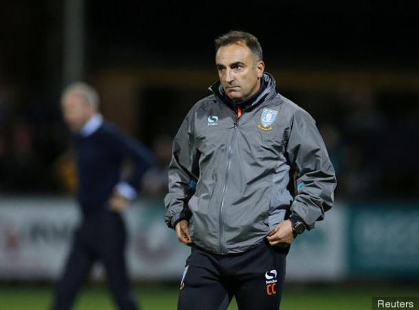 Carvalhal, entrenador del Sheffield Wednesday. Foto: Reuters