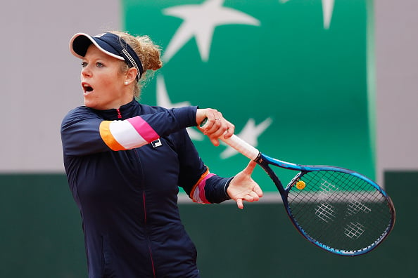 Laura Siegemund beat Spain's Paula Badosa to earn her quarter-final place (Clive Brunskill/Getty Images)