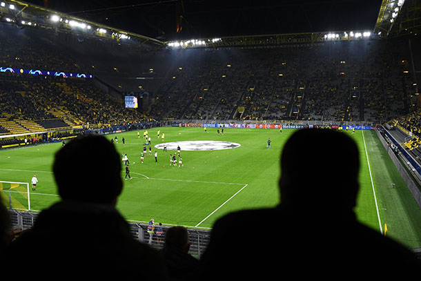 El imponente SIGNAL IDUNA PARK / foto: @ChampionsLeague