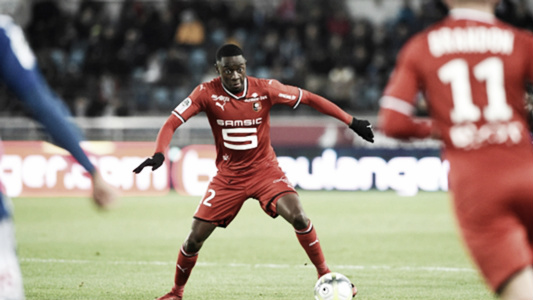 Siliki, del Rennes, durante la temporada // Foto: Rennes