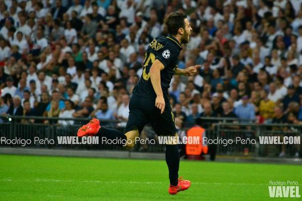 Four Champions League goals at Wembley so far, just one from a Spurs player