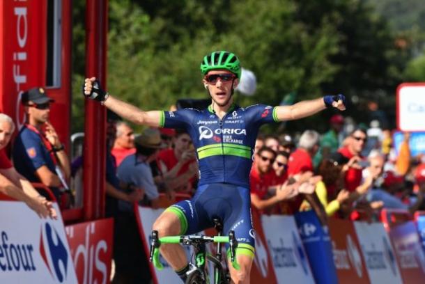 Simon Yates ganó una etapa de la Vuelta y finalizó en el top-10 | Foto: Graham Watson