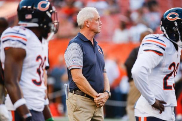 John Fox tentará liderar os Bears por uma vaga nos playoffs | Foto: Divulgação/Chicago Bears