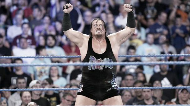 Rhyno shocked the SmackDown universe. Photo- WWE.com