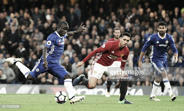 There have been conflicting stories surrounding Chris Smalling's fitness Photo: Darren Walsh/Gettyimages