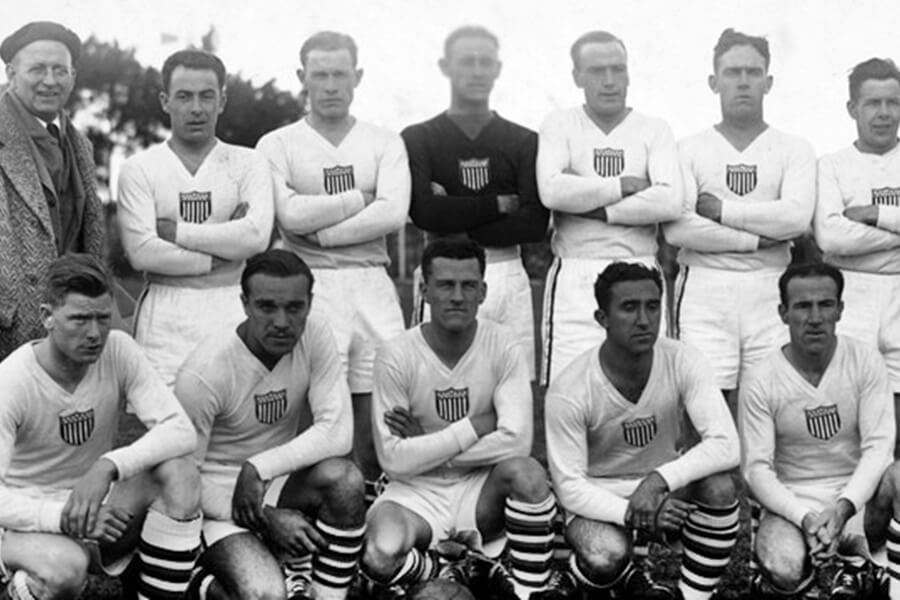 Imagen del equipo estadounidense en el Mundial de 1930 / Fuente: Marca