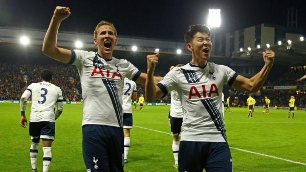 L'esultanza dei giocatori del Tottenham - Foto: getty images 