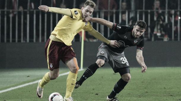 El Southampton perdió 1-0 en su visita al Sparta de Praga. Foto: Getty Images.