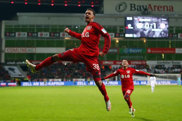 Bellarabi celebrates. | Source: sportal