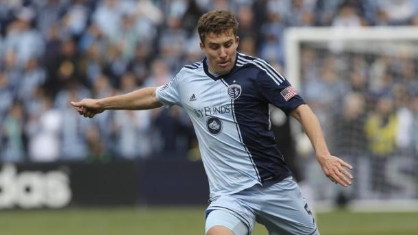 Matt Besler's presences in the back line will automatically improve the Sporting Kansas City defense for Sunday's clash against FC Dallas at Toyota Stadium. Photo provided by Getty Images.  