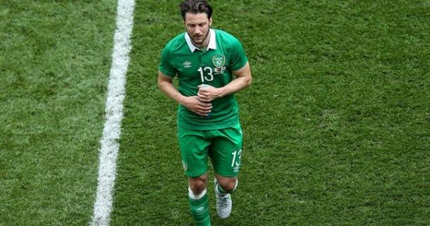 Arter, durante un partido con Irlanda |Foto: Sports Joe