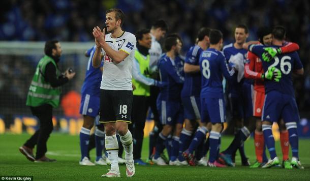 Harry Kane and co were defeated at Wembley last season (photo: Kevin Quigley)