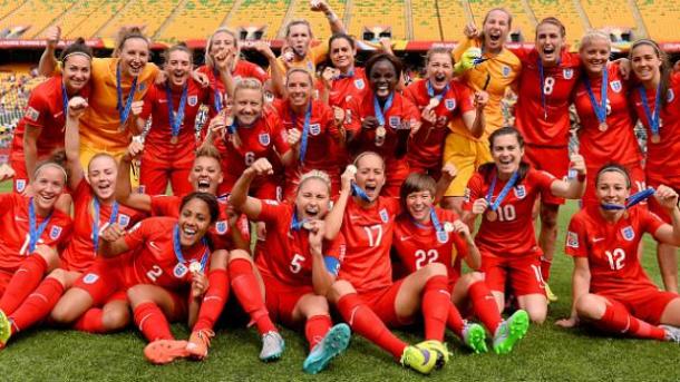 England claimed bronze in the summer after a 1-0 win over Germany. (Photo: The FA)