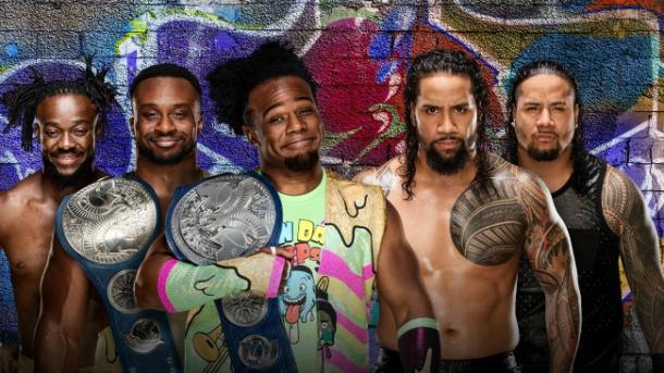 The Uso's look to take back their gold from The New Day (image: wwe)