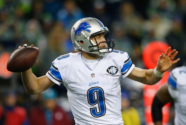 Stafford's arm couldn't save the Lions' offense. Credit: Jonathan Ferrey/Getty Images North America