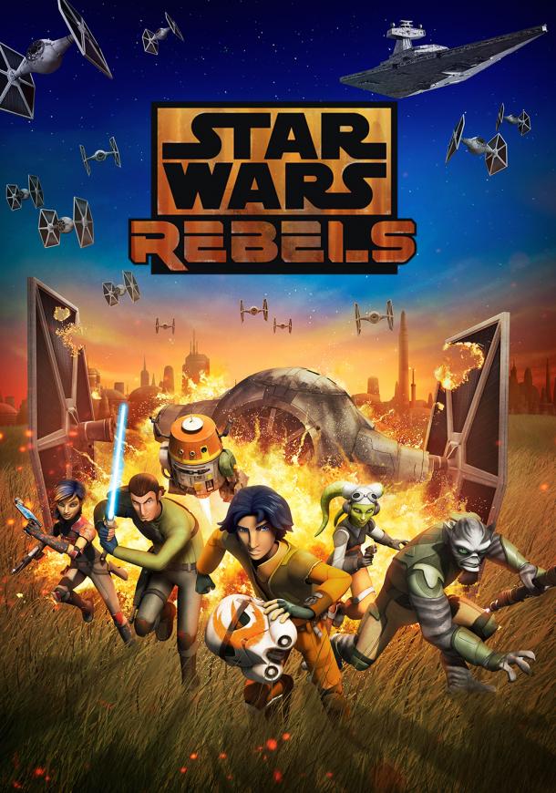 Poster Oficial Primera Temporada Star Wars Rebels (2014)