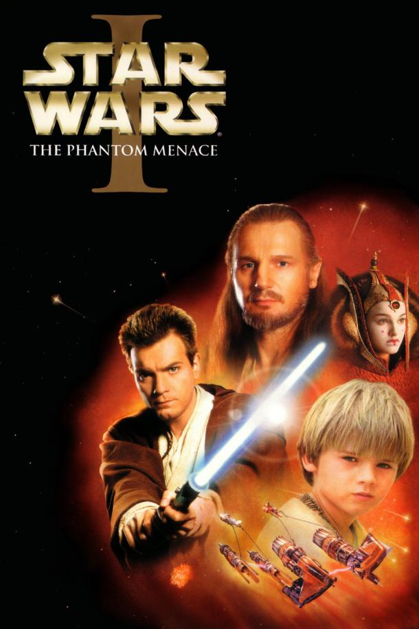 Poster oficial Star Wars Episodio I