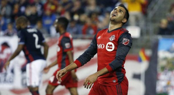 Beitashour in action for Toronto FC (Photo: (Michael Dwyer/AP)