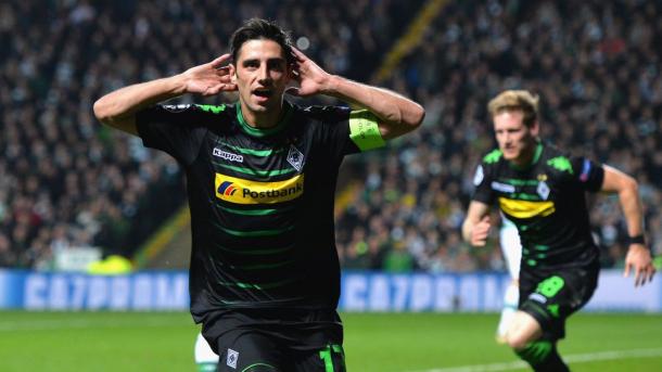 Stindl celebra su gol ante el Celtic | Foto: Bundesliga