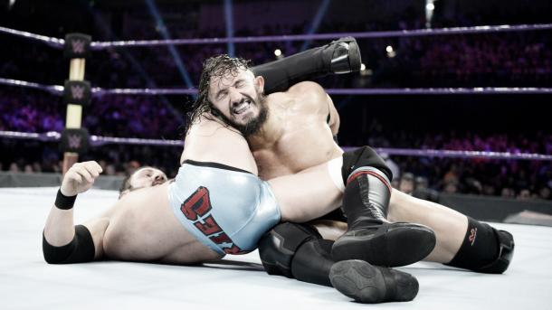 Both men put on a technical masterclass. Photo-WWE.com