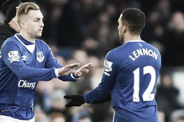 Gerard Deulofeu replaced Aaron Lennon in the 74th minute but failed to make an impact. | Image: Liverpool Echo