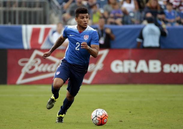 Yedlin has been away with the USA during the break. (Photo: Sports Illustrated)