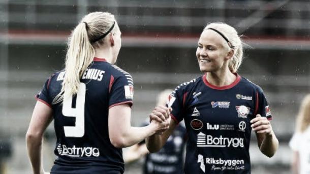 Linköping's deadly duo. (Photo: Svenskfootball)