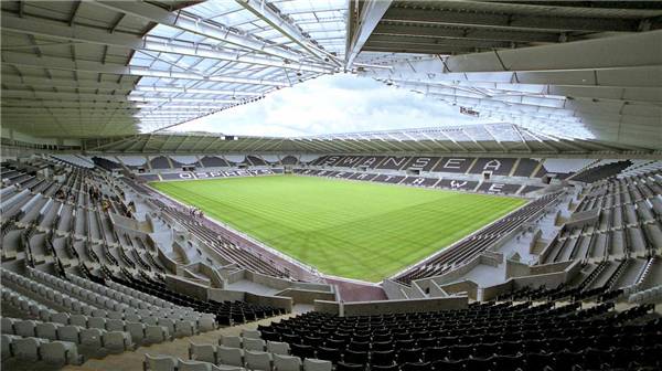 Liberty Stadium con capacidad para 20.500 espectadores. | Foto: Swansea 