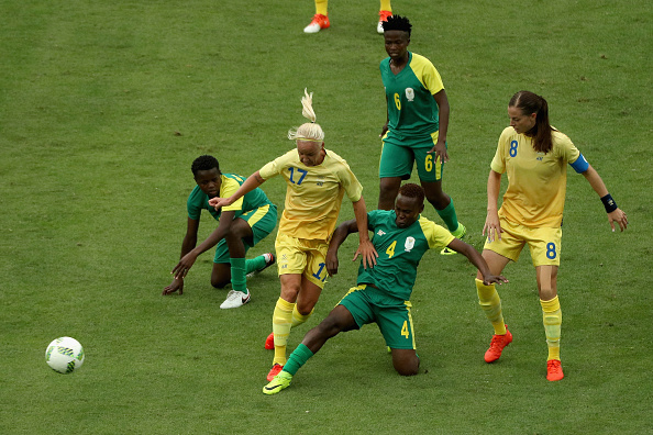 Sweden struggled to break South Africa down | Photo: Getty. 