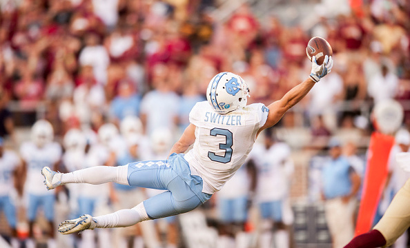 North Carolina slot receiver Ryan Switzer was a big part of quarterback Mitch Trubisky's ascension this season. | Jeff Gammons, Getty Images