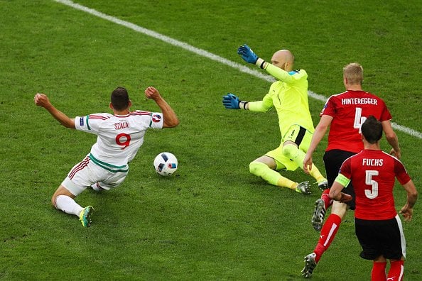 Szalai breaks the deadlock and Austrian hearts | Credit: Reuters