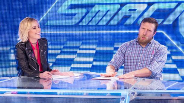 Renee Young and Daniel Bryan were not informed the show was cancelled (image: cbs)