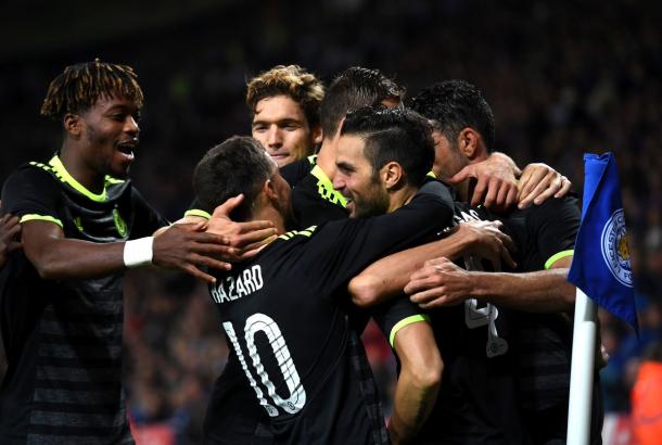 Celebración del último gol del encuentro | Imagen: Chelsea FC