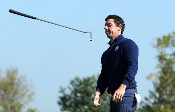 McIlory's frustrations summed up the Team Europe mood (photo: The Guardian)