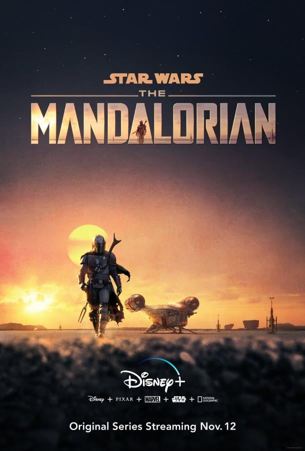 Poster Oficial Star Wars: The Mandalorian (2019)