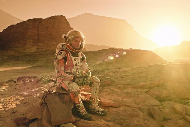 Matt Damon es 'The Martian' (Foto: deadline)