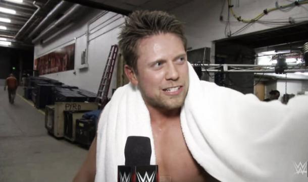 The Miz was barred from the locker room for six months (image: heavy.com)
