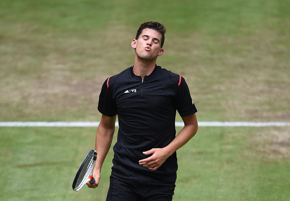 Thiem appeared frustrated with an out-of-sorts performance (Photo: Getty Images/Carmen Jaspersen)