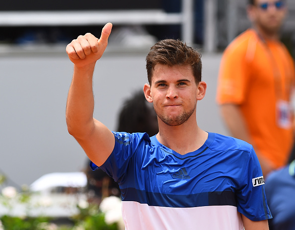 Thiem will face either Gasquet or Nishikori in the quarterfinals (Photo: Getty Images/NurPhoto)