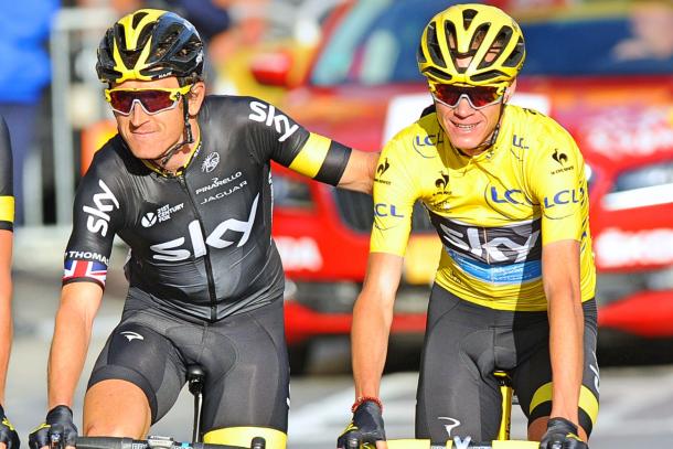 Froome and Thomas at the Tour de France / Road Cycling