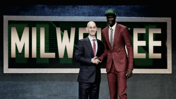 Thon Maker en el draft | Foto: NBA