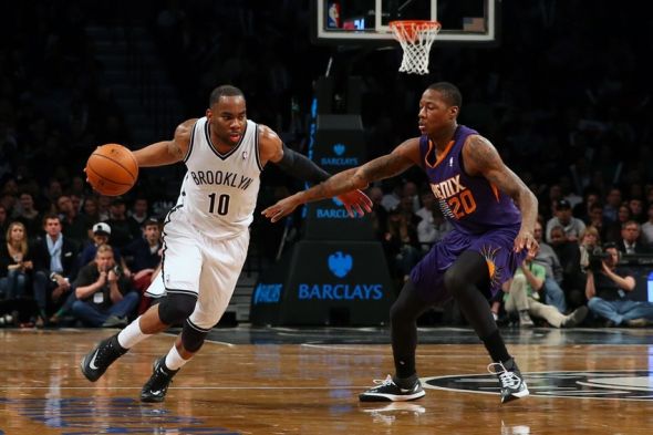 Guard Marcus Thornton with the Brooklyn Nets in 2014. Photo: Anthony Gruppuso-USA TODAY Sports