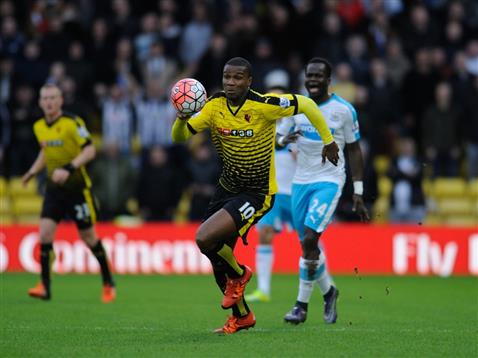 His only start for Watford came in January (Photo: Getty Images)