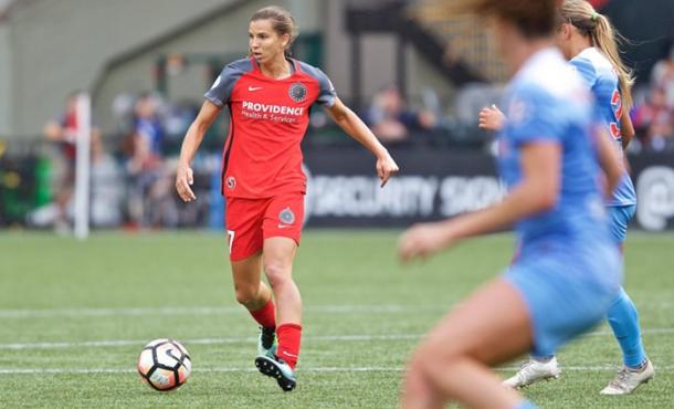 Tobin Heath will miss the start of the season | Photo: portlandmercury.com